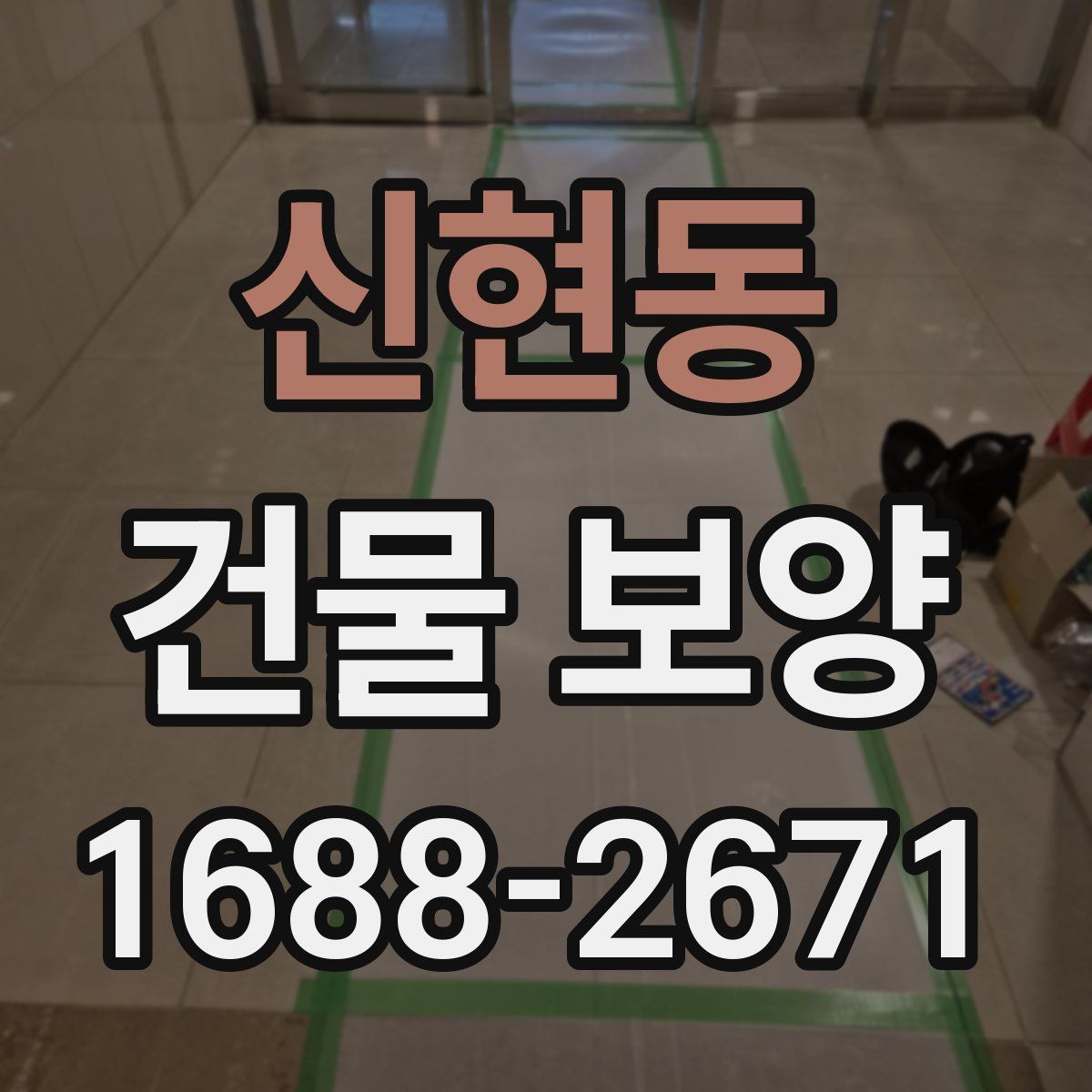 신현동 건물 보양