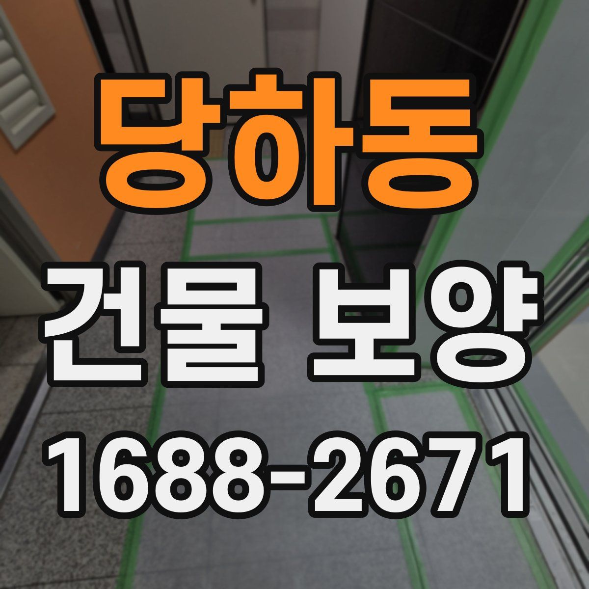 당하동 건물 보양