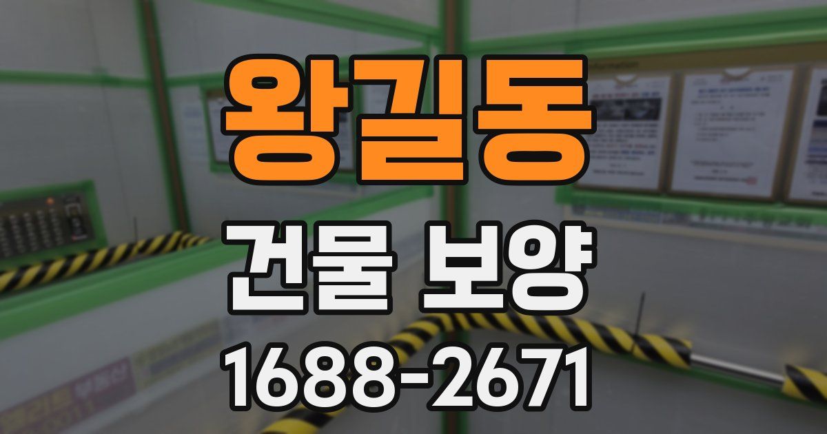 왕길동 건물 보양