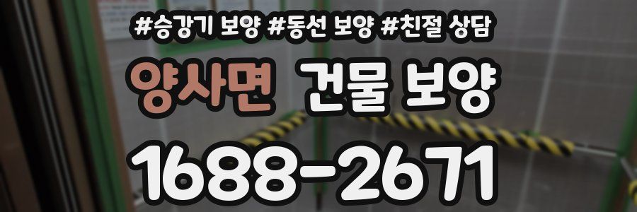 양사면 건물 보양