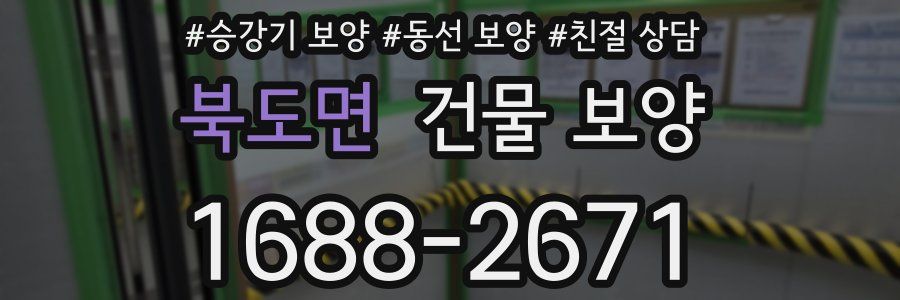 북도면 건물 보양