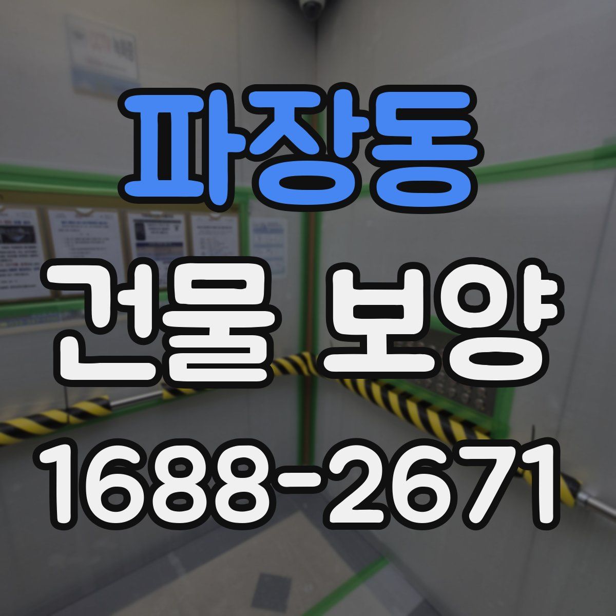 파장동 건물 보양