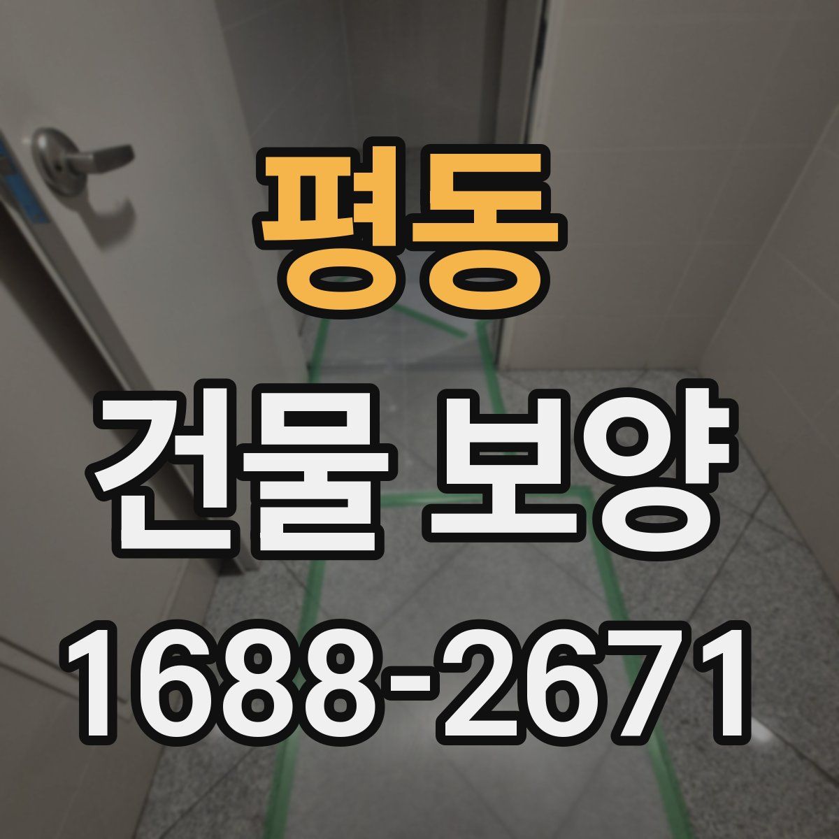 평동 건물 보양