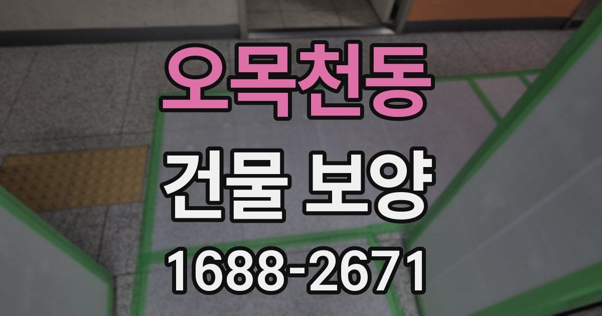오목천동 건물 보양