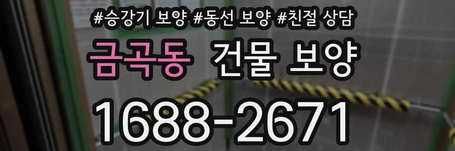 금곡동 건물 보양