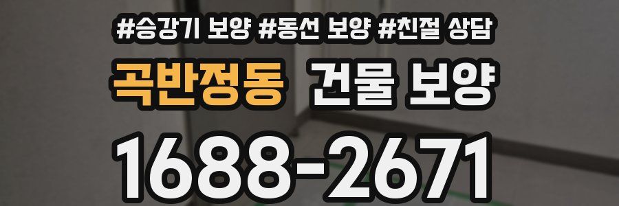 곡반정동 건물 보양