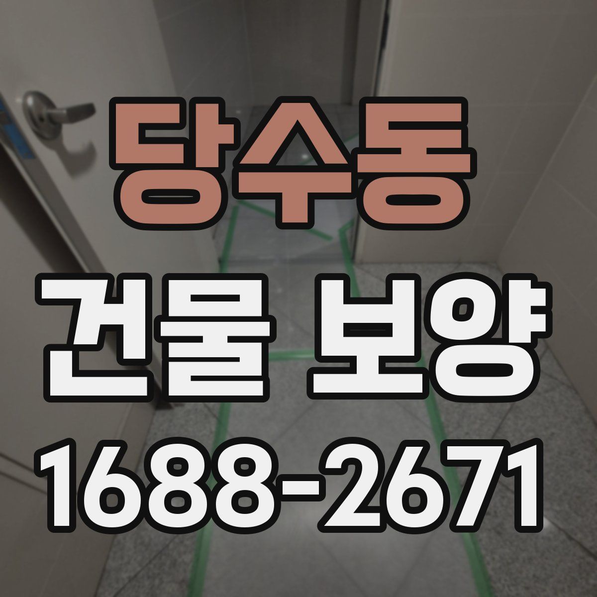 당수동 건물 보양