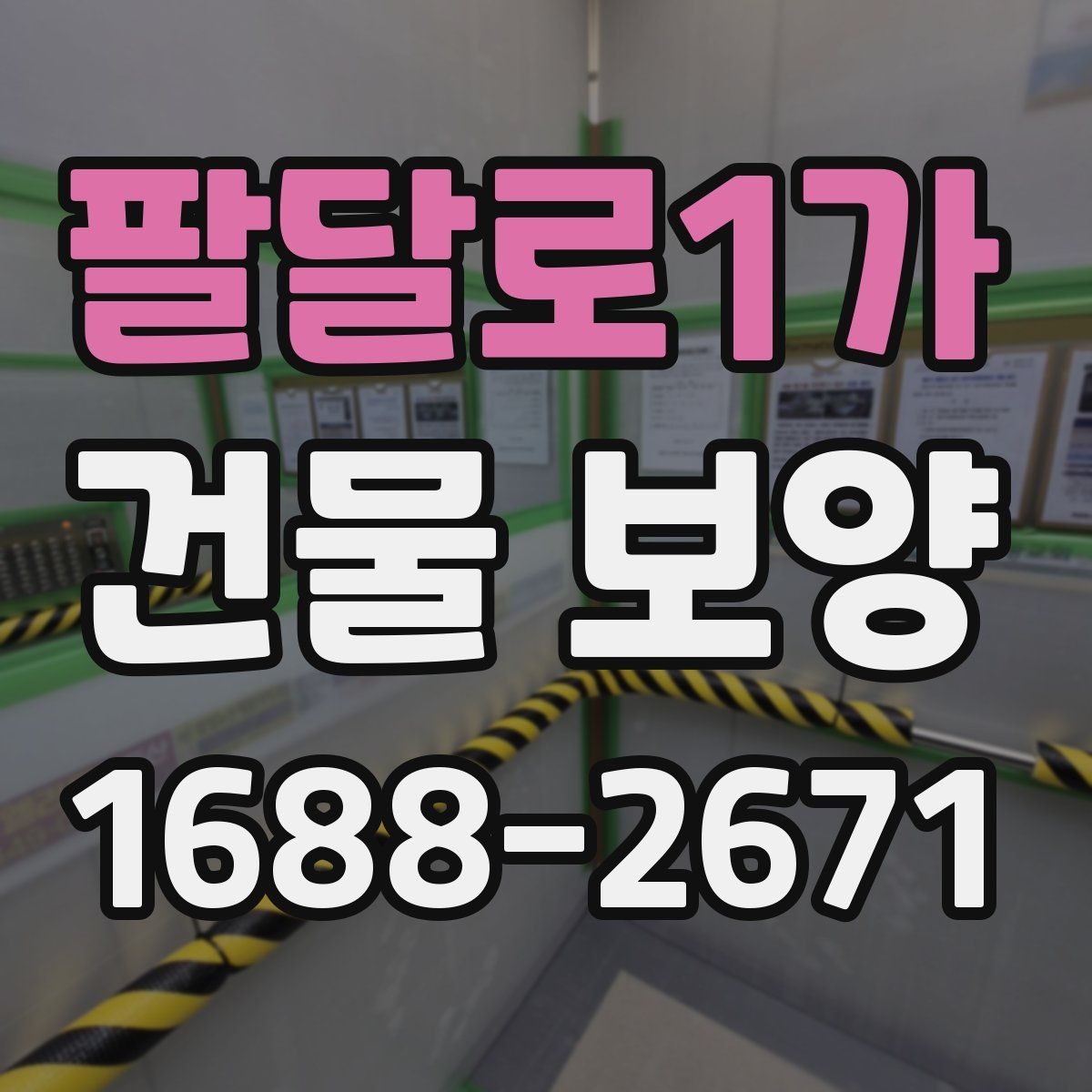 팔달로1가 건물 보양