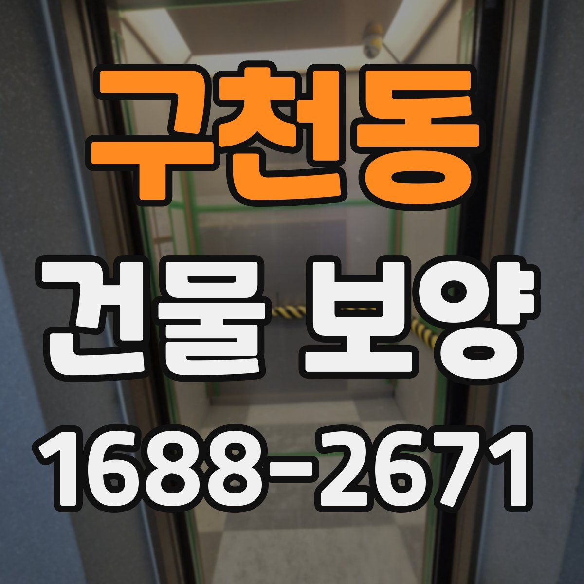 구천동 건물 보양