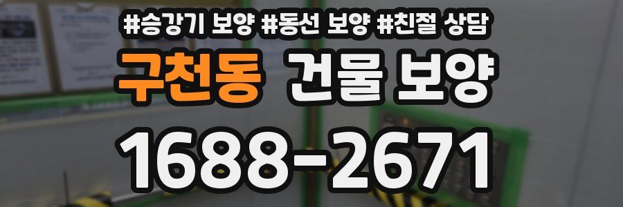 구천동 건물 보양