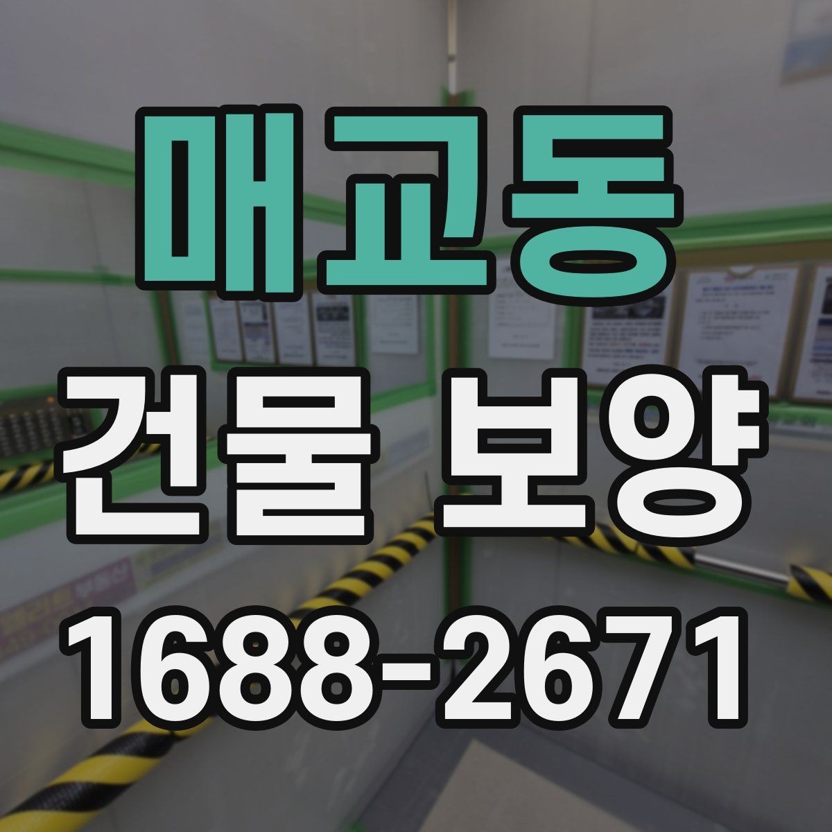 매교동 건물 보양 현장 운영에 필요한 기본 원칙