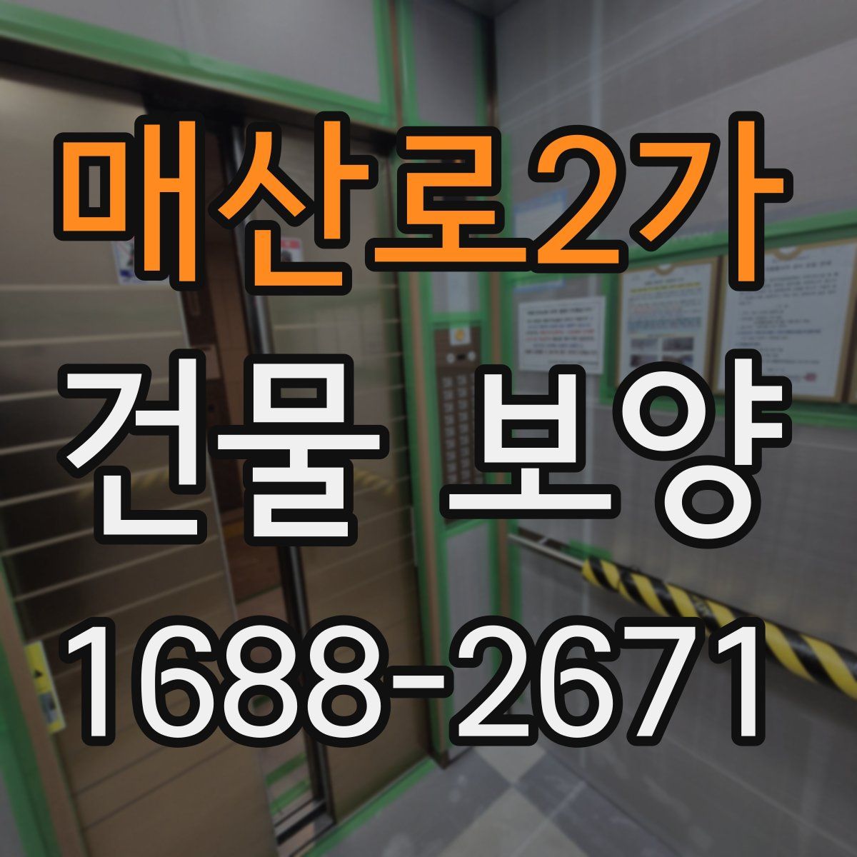 매산로2가 건물 보양