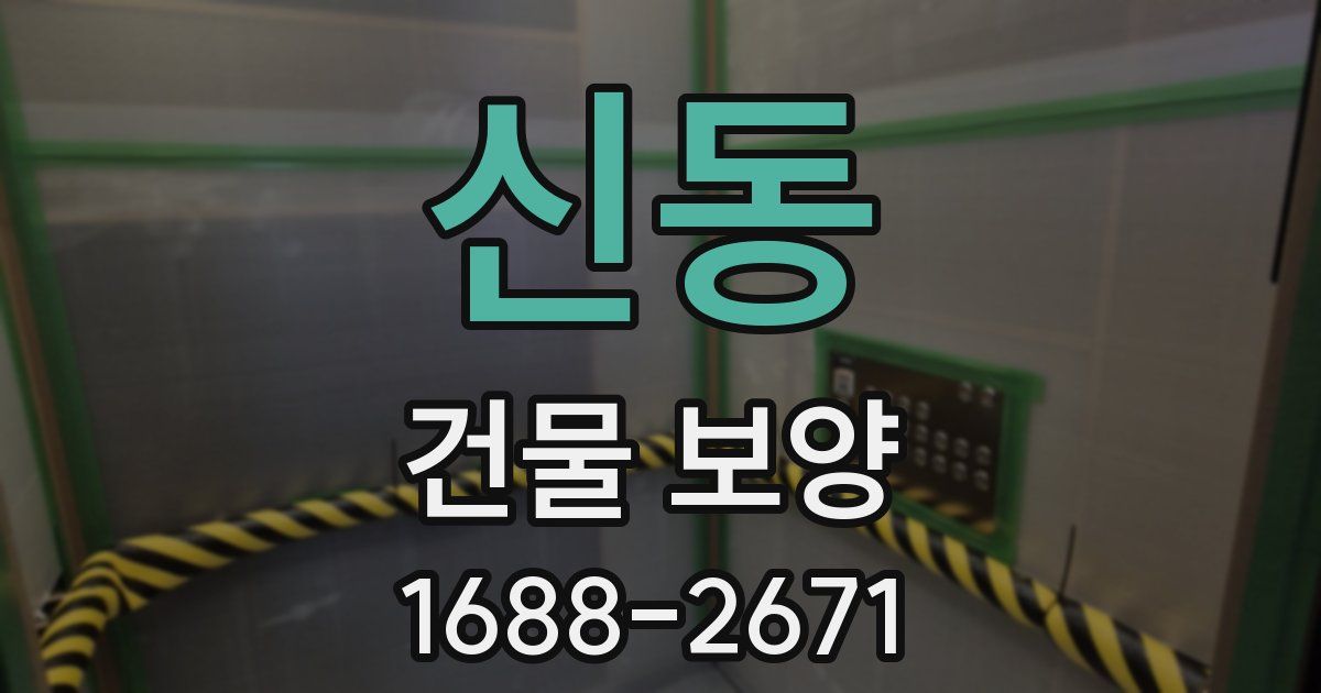 신동 건물 보양