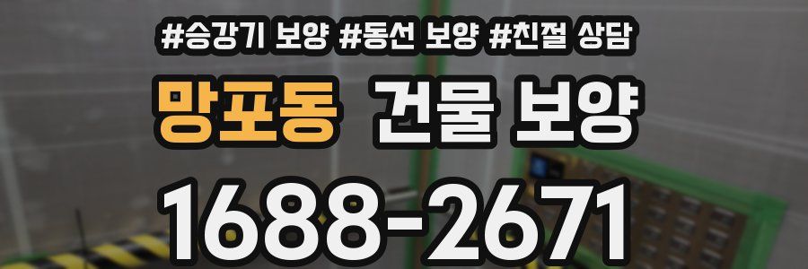 망포동 건물 보양