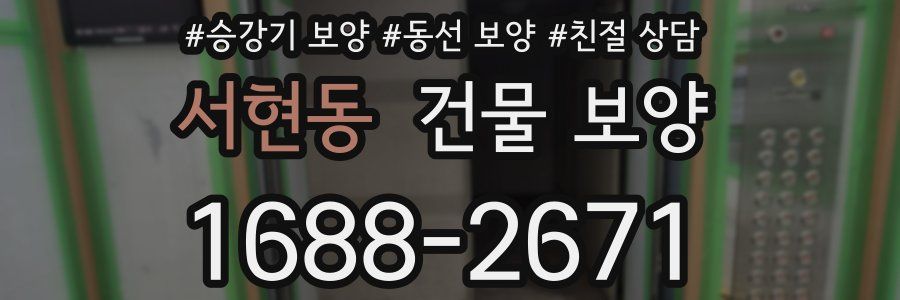 서현동 건물 보양