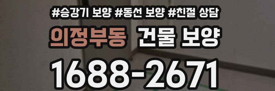 의정부동 건물 보양