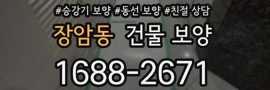 장암동 건물 보양