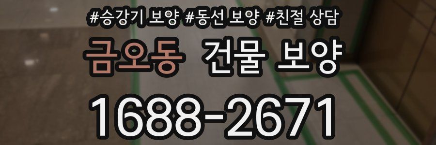 금오동 건물 보양