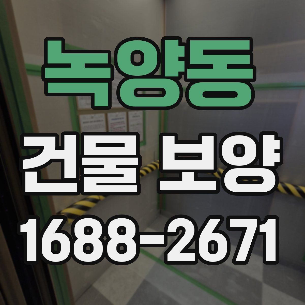 녹양동 건물 보양 후 상태 확인과 보완 방법