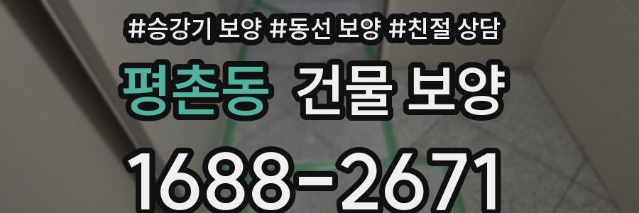 평촌동 건물 보양
