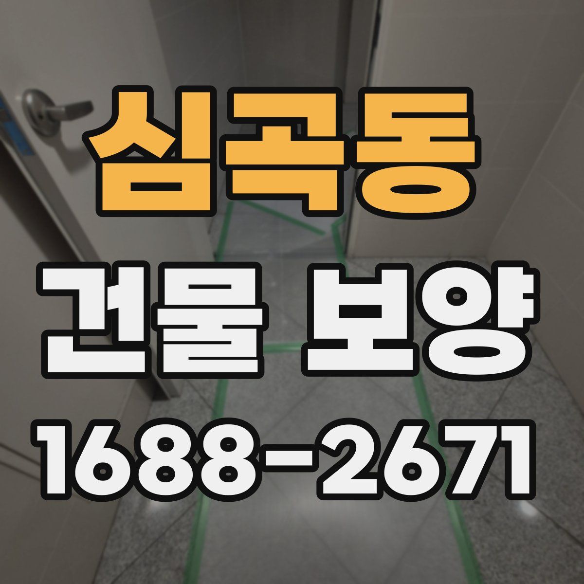심곡동 건물 보양
