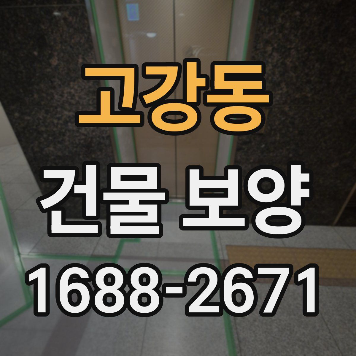 고강동 건물 보양