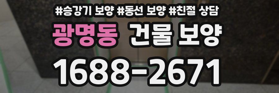 광명동 건물 보양