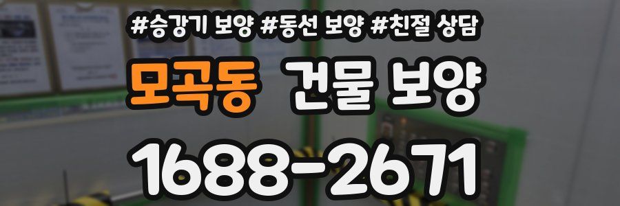 모곡동 건물 보양