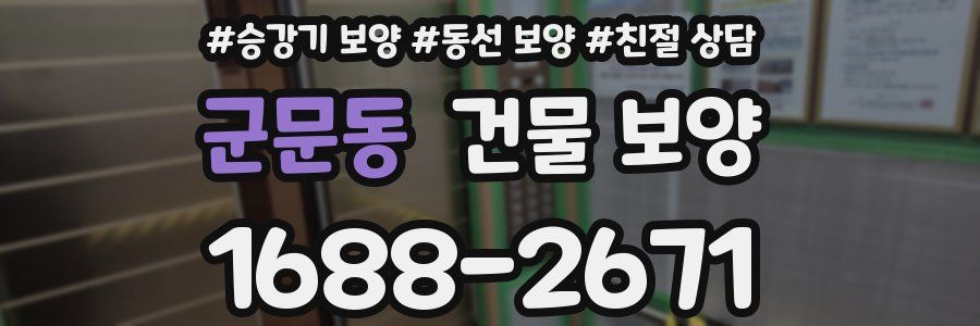 군문동 건물 보양