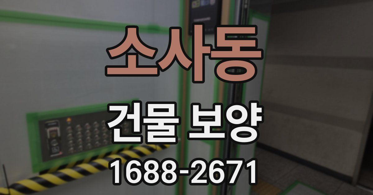 소사동 건물 보양