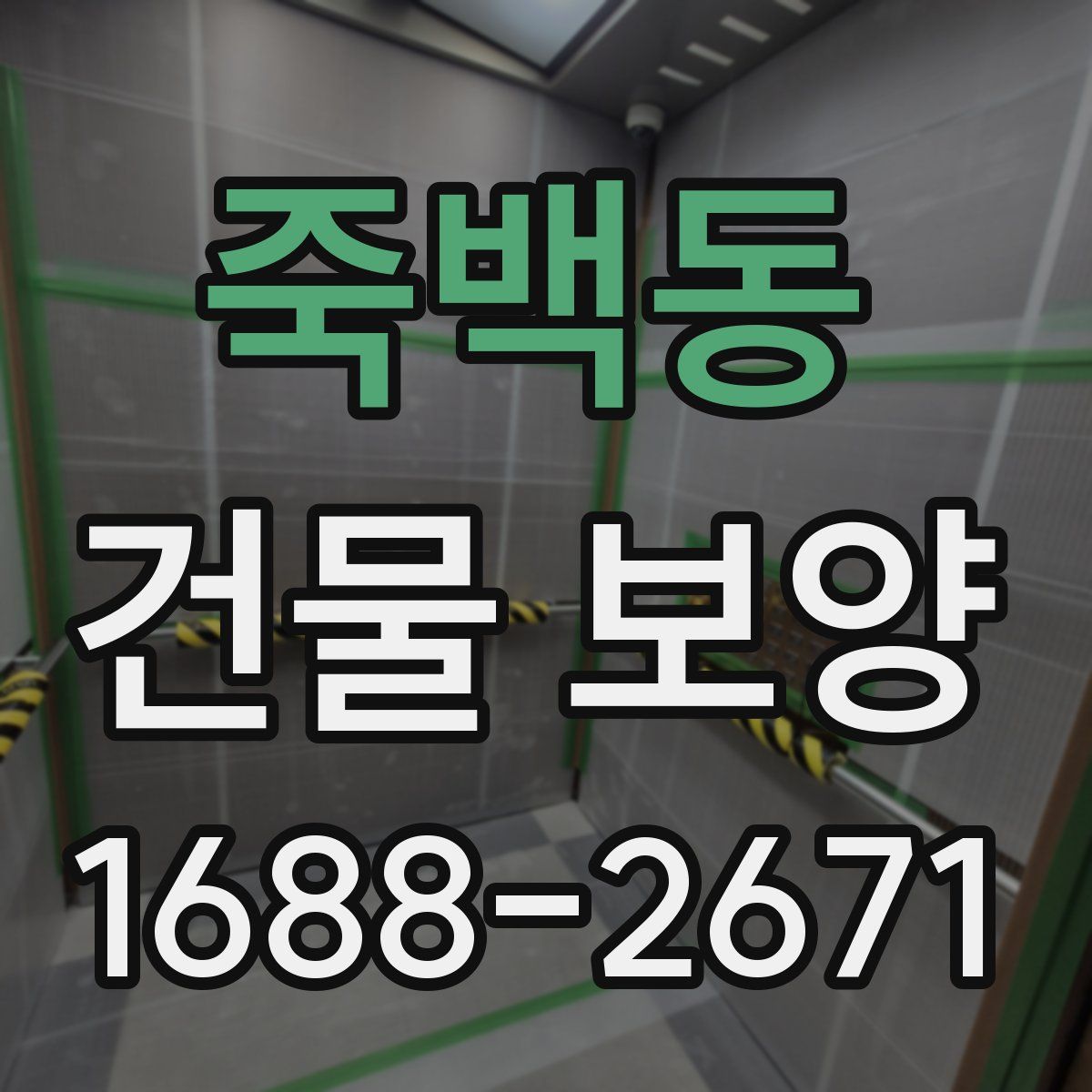 죽백동 건물 보양