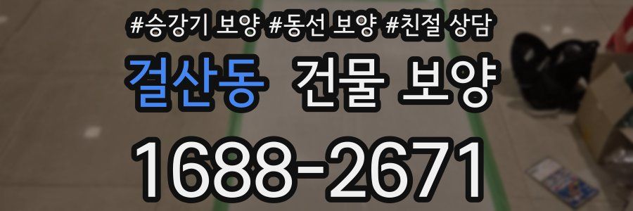 걸산동 건물 보양