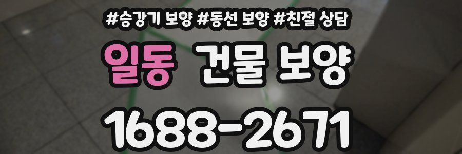 일동 건물 보양