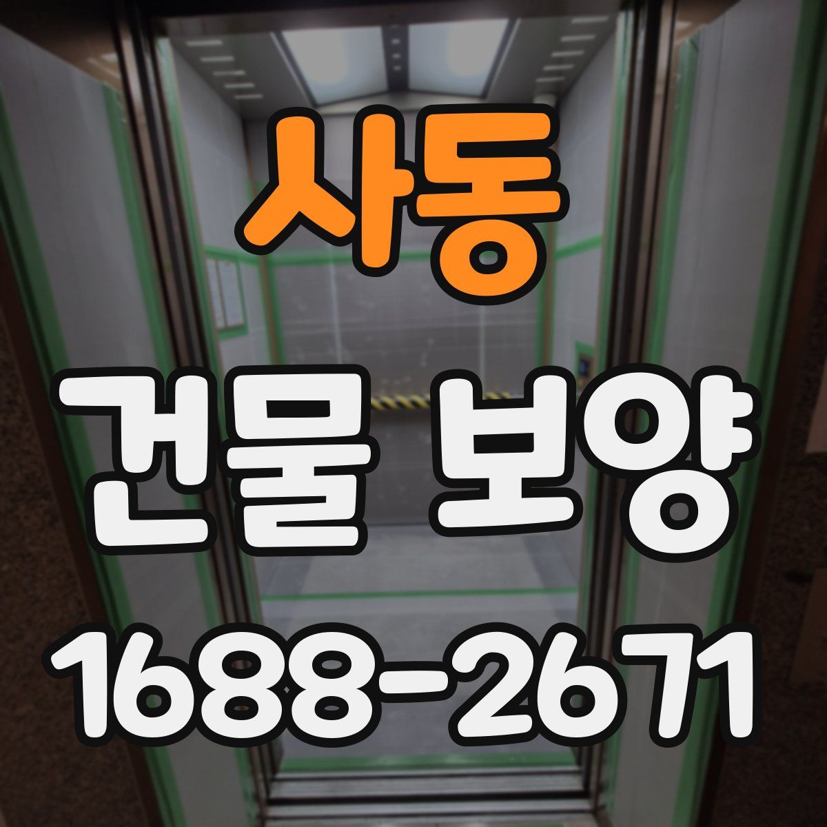 사동 건물 보양