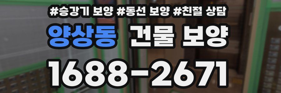 양상동 건물 보양