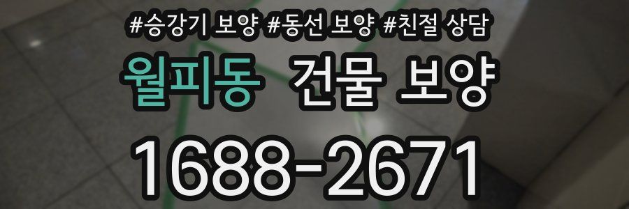 월피동 건물 보양