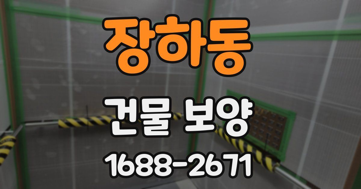 장하동 건물 보양
