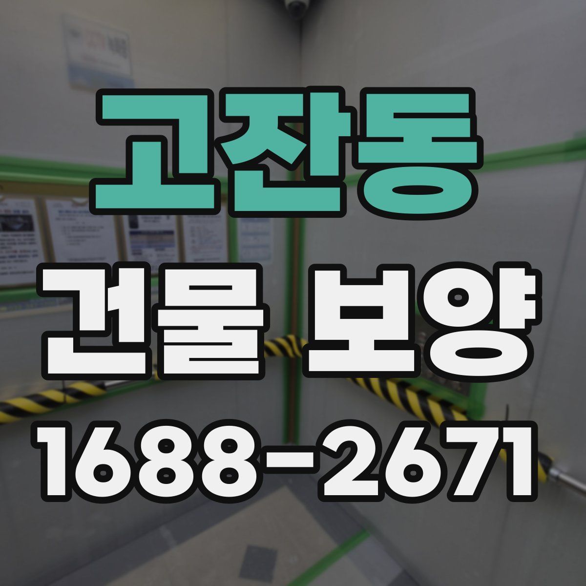 고잔동 건물 보양