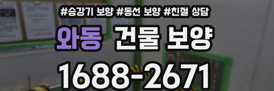 와동 건물 보양