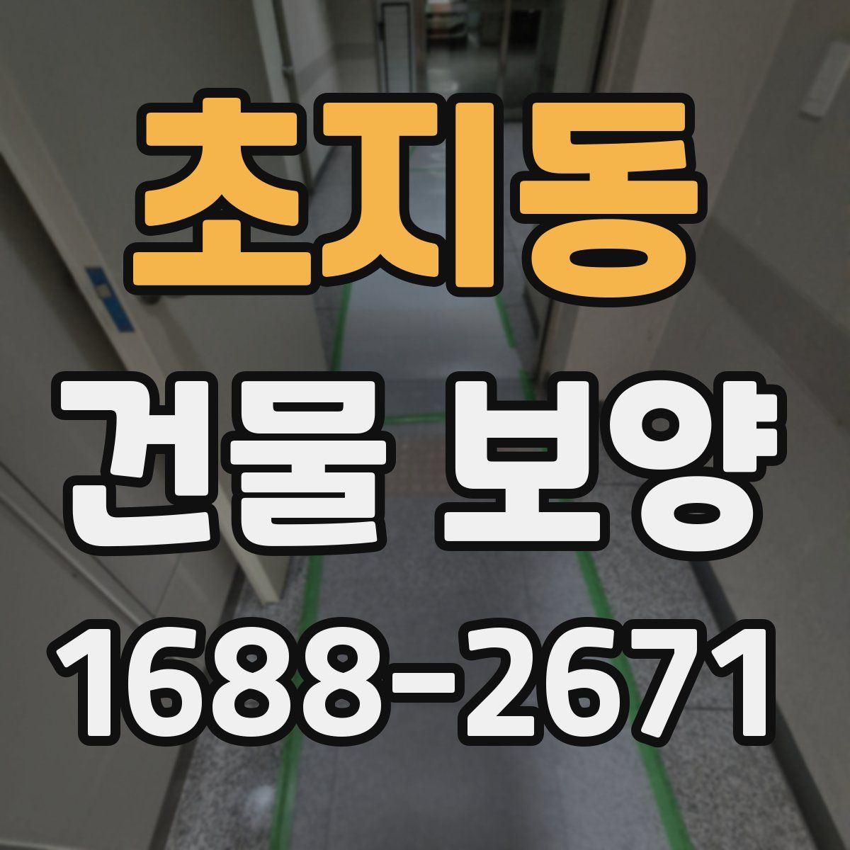 초지동 건물 보양