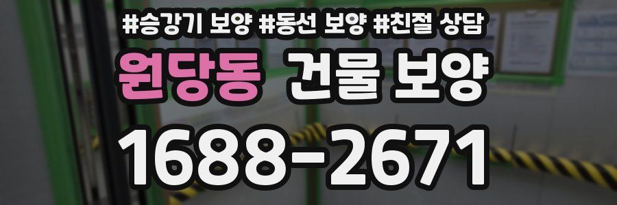 원당동 건물 보양