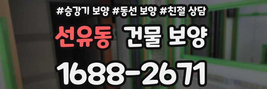 선유동 건물 보양