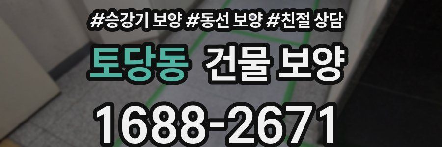 토당동 건물 보양