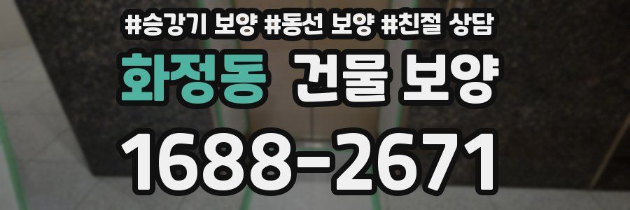 화정동 건물 보양