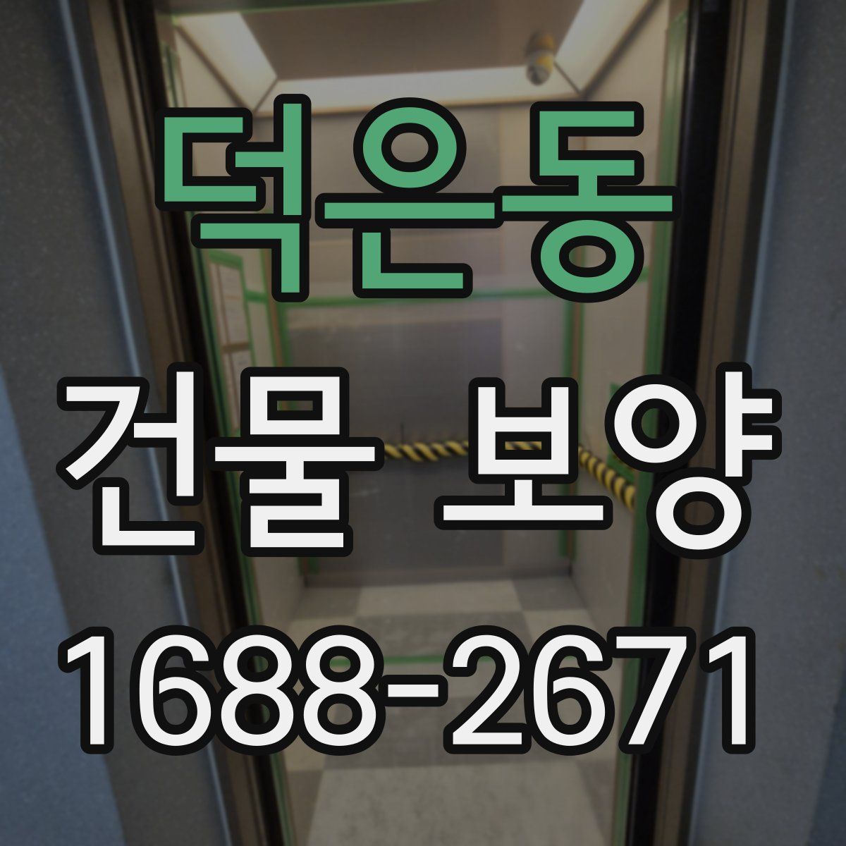 덕은동 건물 보양