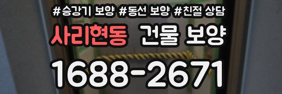 사리현동 건물 보양