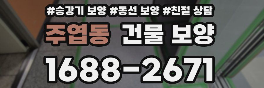 주엽동 건물 보양