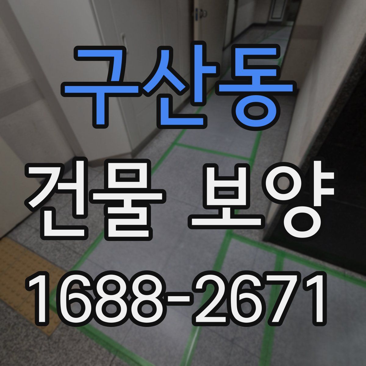 구산동 건물 보양