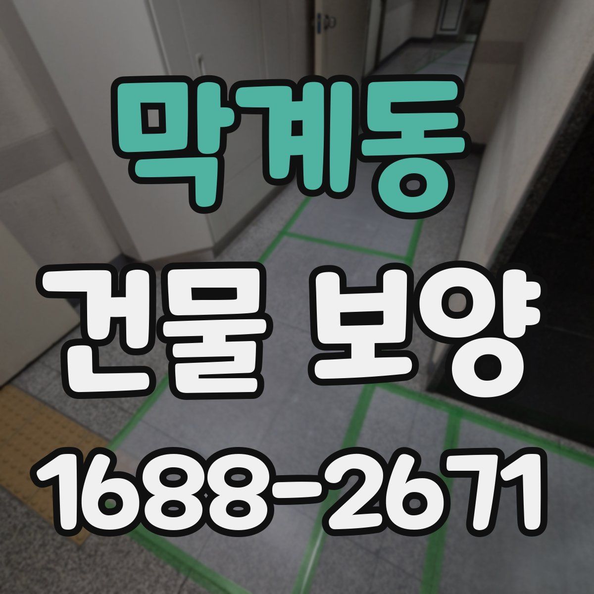 막계동 건물 보양