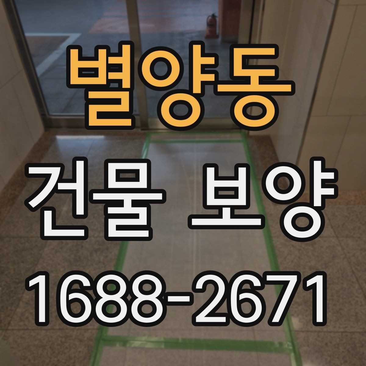 별양동 건물 보양 비용 산정 시 참고할 내용